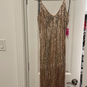 NWT sequin special occasion dress